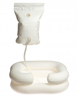 Ванночка для мытья головы MET STANDARD + комплект (душ, насос)